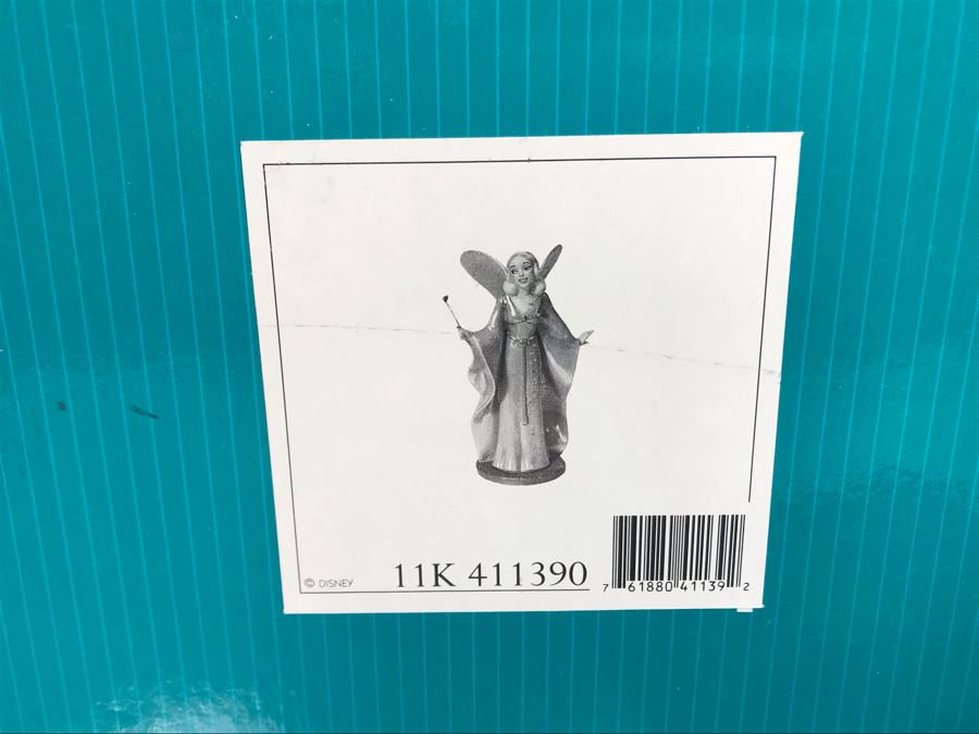 1997 Event Sculpture 'The Blue Fairy Making Dreams Come True' From Pinocchio Walt Disney Classics Collection With Box 9.5H [Photo 17]