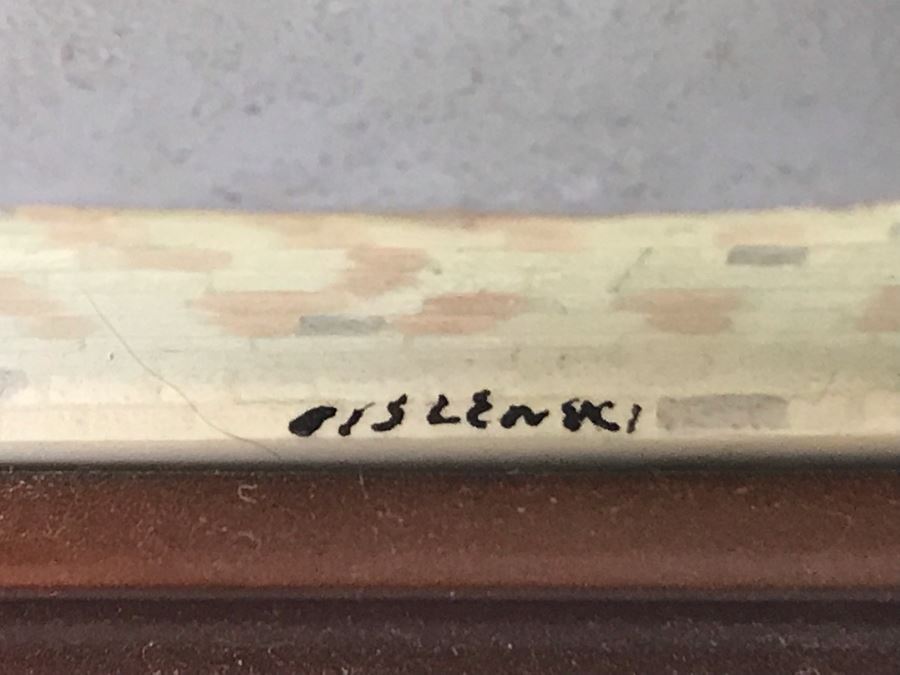 HAND SIGNED First Edition Robert Olszewski Sleeping Beauty Castle DL001 With Certificate Of Authenticity And Box (Powered By 12V Battery And AAA Battery - AAA Battery Holder Needs Replacement) 11W X 8.5D X 5.5H [Photo 2]