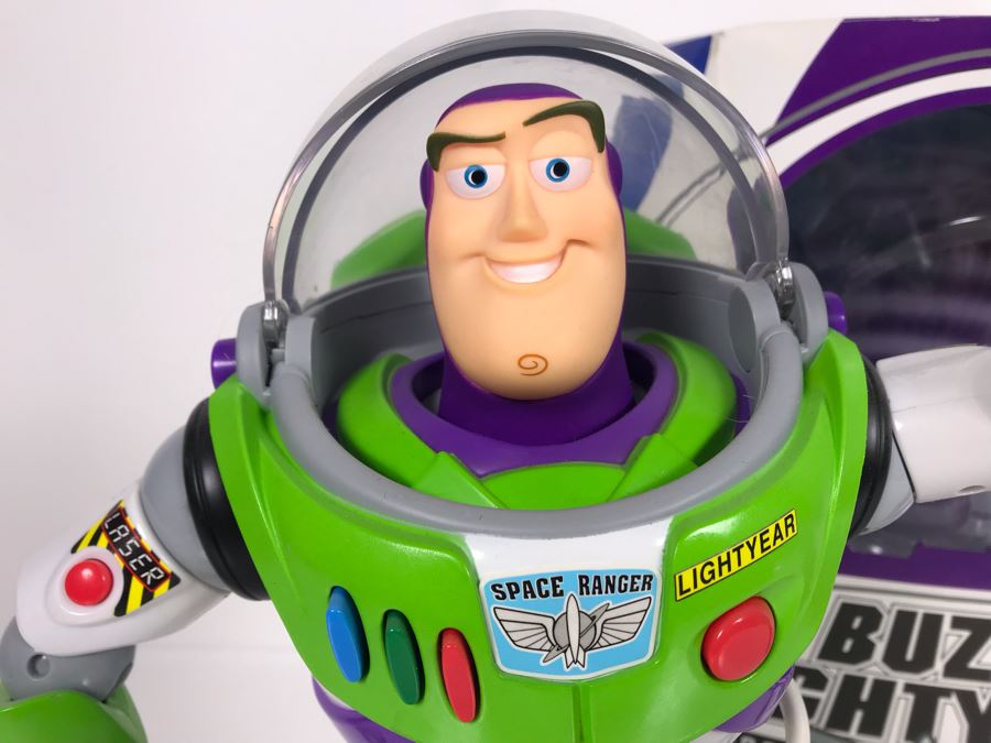 Disney PIXAR Toy Story Buzz Lightyear Space Ranger Certified Movie ...