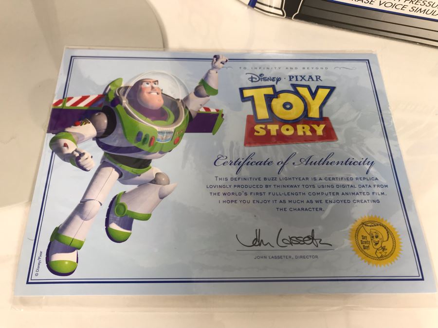 Disney Pixar Toy Story Buzz Lightyear Space Ranger With New Utility 