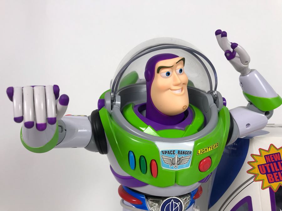 Disney PIXAR Toy Story Buzz Lightyear Space Ranger With New Utility ...