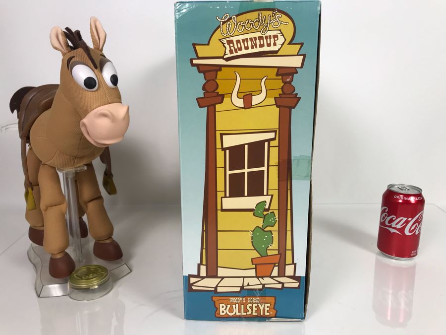 Disney PIXAR Toy Story Bullseye Horse Certified Movie Replica Collector's Edition By Thinkway Toys With Box And Certificate Of Authenticity [Photo 7]