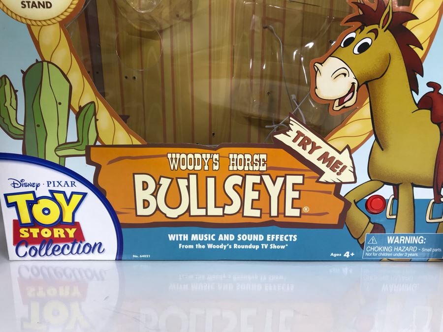 Disney PIXAR Toy Story Bullseye Horse Certified Movie Replica Collector's Edition By Thinkway Toys With Box And Certificate Of Authenticity [Photo 6]