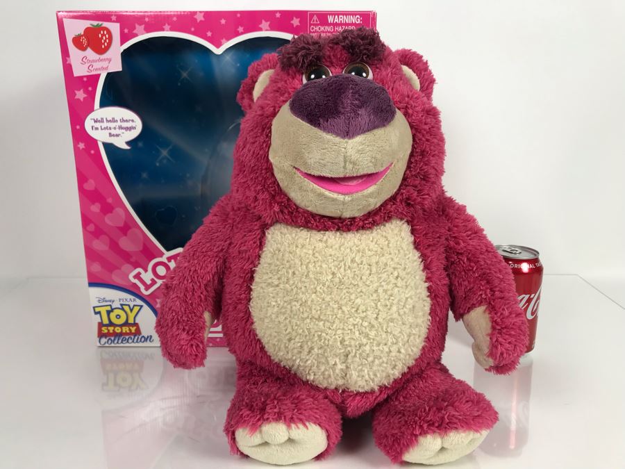 Disney PIXAR Toy Story 3 Lots-O'-Huggin' Bear Certified Movie Replica Collector's Edition By Thinkway Toys With Box And Certificate Of Authenticity [Photo 3]