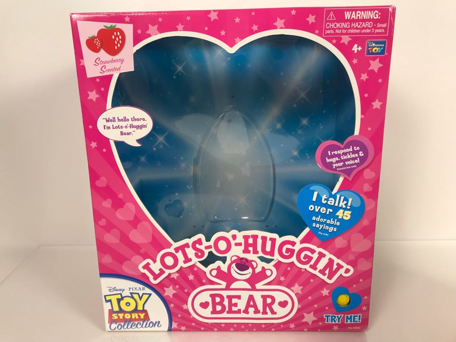 Disney PIXAR Toy Story 3 Lots-O'-Huggin' Bear Certified Movie Replica Collector's Edition By Thinkway Toys With Box And Certificate Of Authenticity [Photo 8]