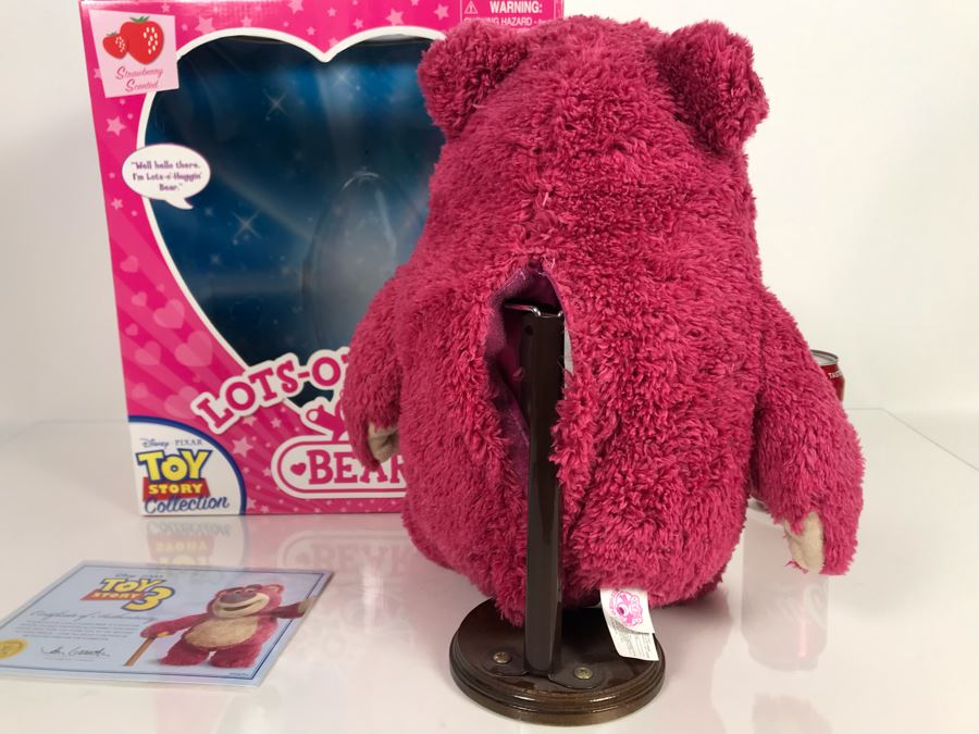 purple teddy bear toy story 3