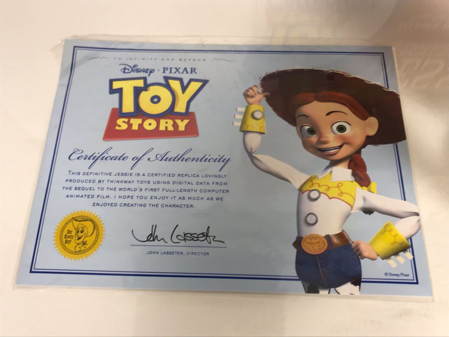 Disney PIXAR Toy Story Jessie Cowgirl Certified Movie Replica Collector ...