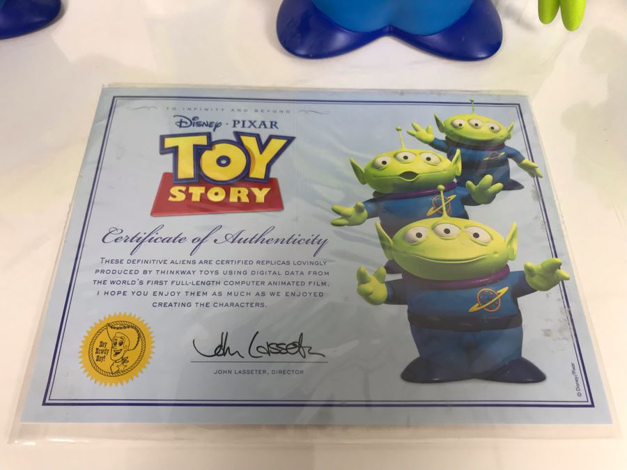 Disney PIXAR Toy Story Aliens Certified Movie Replica Collector's ...