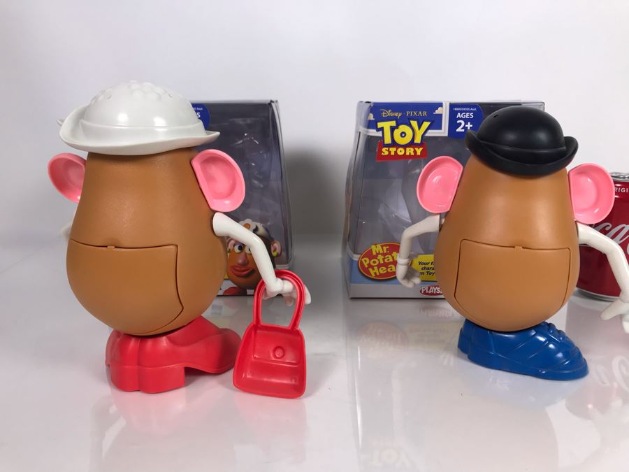 Disney PIXAR Toy Story Mr. Potato Head And Mrs. Potato Head By Playskol With Boxes [Photo 4]