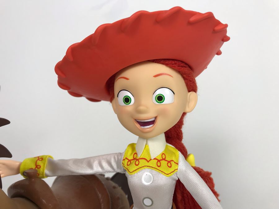 Disney PIXAR Toy Story Jessie Cowgirl With Bullseye Horse And Toy Story ...