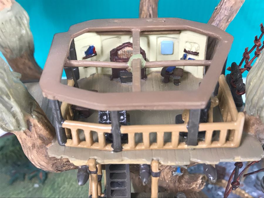 Limited Edition Walt Disney Treehouse From Walt Disney's Swiss Family Robinson Classics Collection With Box And Certificate Of Authenticity By Dusty Horner [Photo 7]