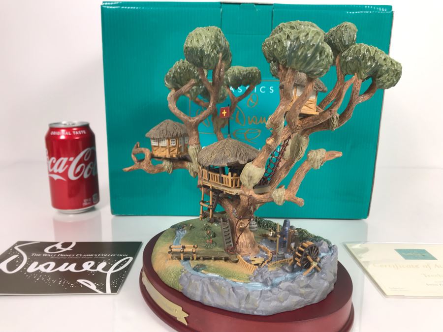 Limited Edition Walt Disney Treehouse From Walt Disney's Swiss Family ...