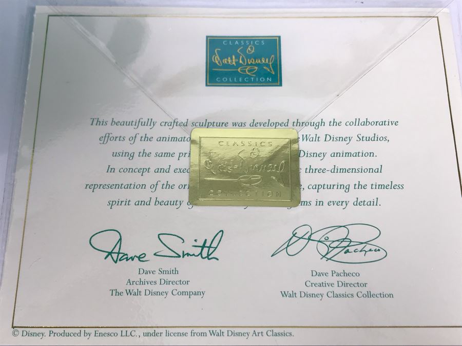 Limited Edition Walt Disney Treehouse From Walt Disney's Swiss Family Robinson Classics Collection With Box And Certificate Of Authenticity By Dusty Horner [Photo 14]