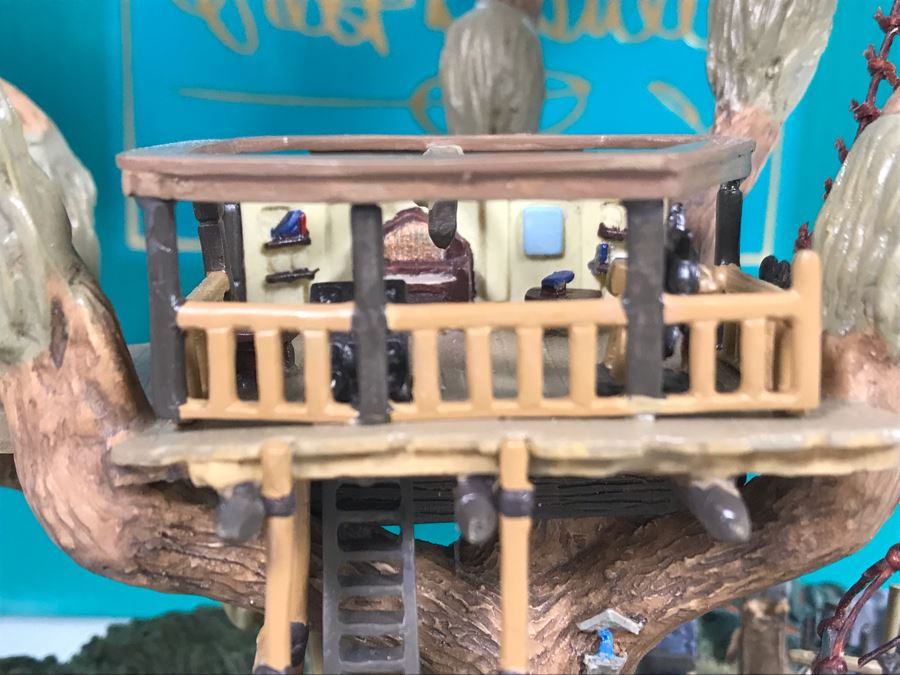 Limited Edition Walt Disney Treehouse From Walt Disney's Swiss Family Robinson Classics Collection With Box And Certificate Of Authenticity By Dusty Horner [Photo 8]