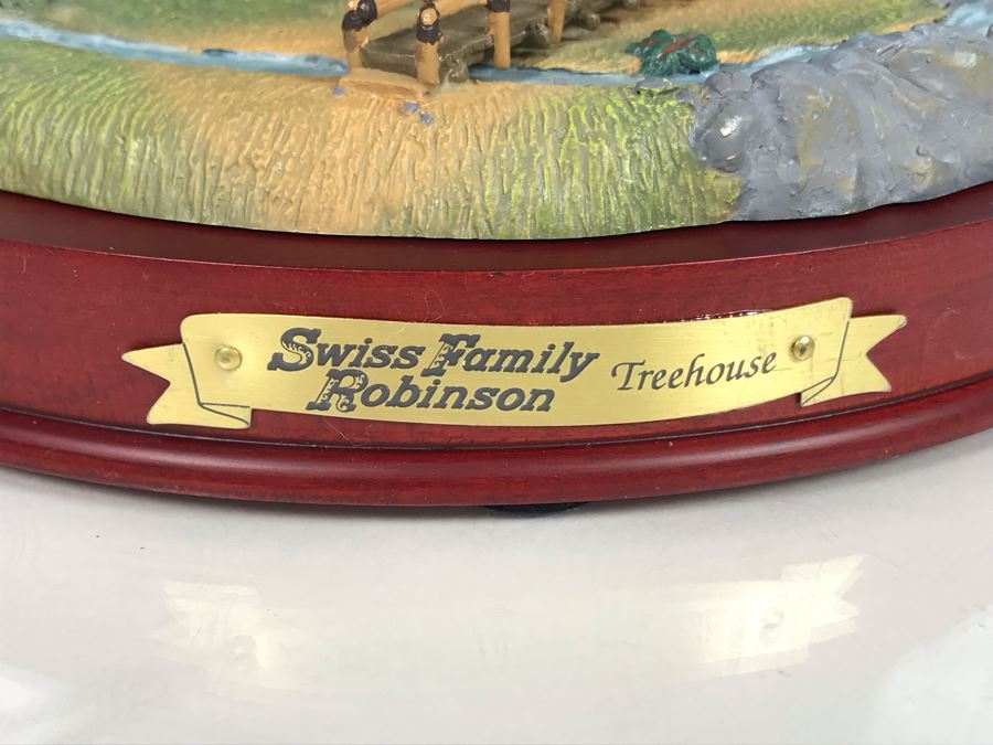 Limited Edition Walt Disney Treehouse From Walt Disney's Swiss Family Robinson Classics Collection With Box And Certificate Of Authenticity By Dusty Horner [Photo 3]