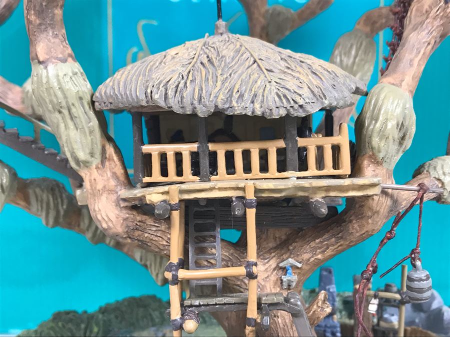 Limited Edition Walt Disney Treehouse From Walt Disney's Swiss Family Robinson Classics Collection With Box And Certificate Of Authenticity By Dusty Horner [Photo 6]