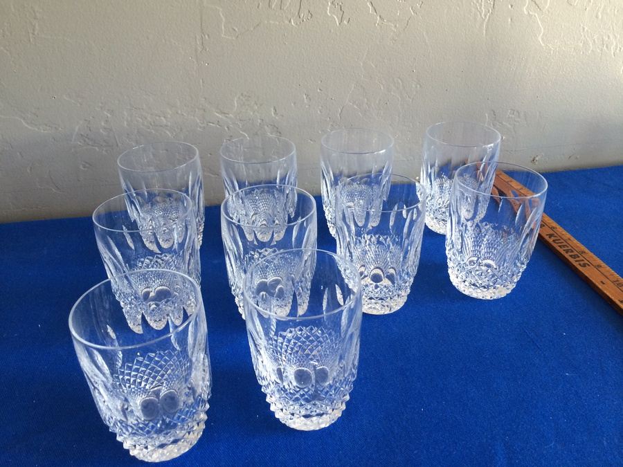 WATERFORD Crystal - 10 Glasses [Photo 2]