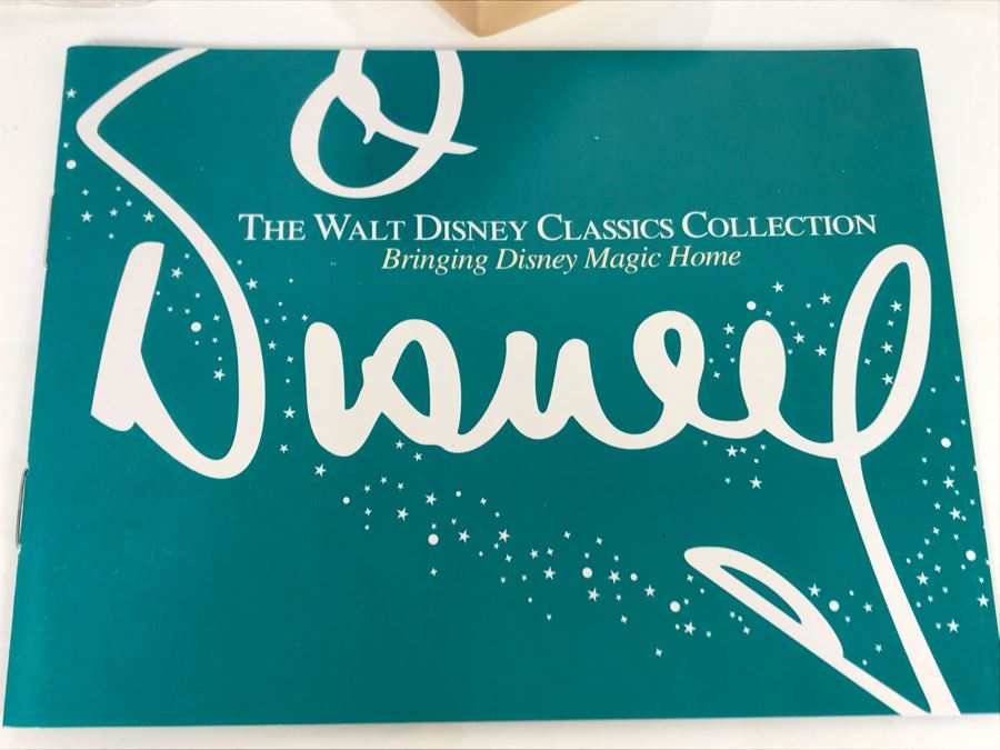 Bookish Beauty Belle Sculpture From Disney's Beauty And The Beast Walt Disney Classics Collection 2005 Walt Disney Collectors Society With Certificate Of Authenticity And Box By Dusty Horner [Photo 8]