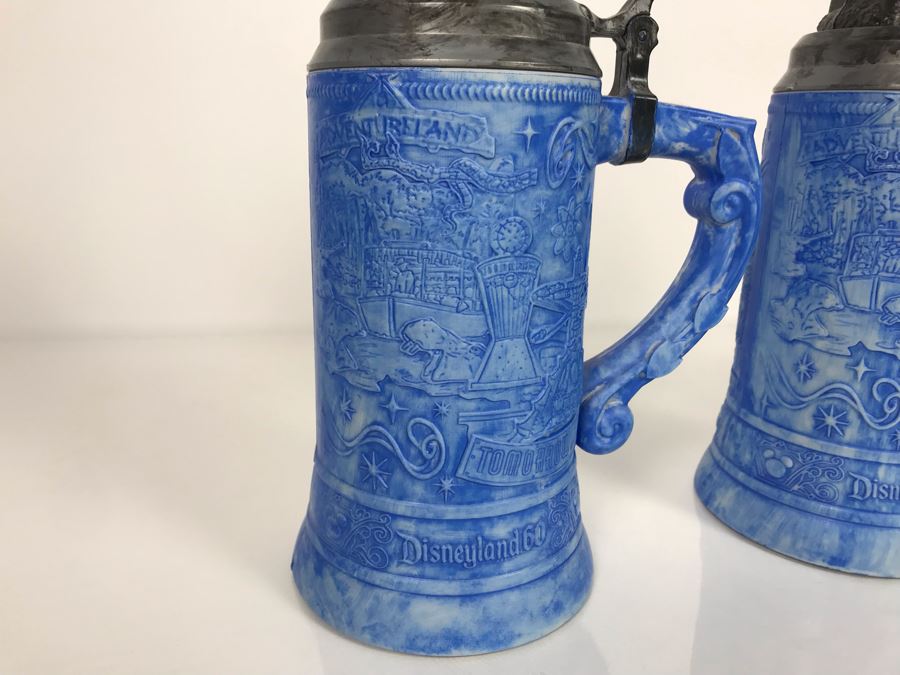 (2) Disneyland 60th Anniversary Plastic Steins [Photo 5]