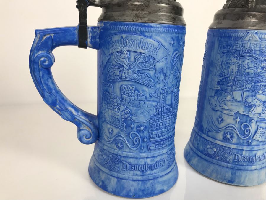 (2) Disneyland 60th Anniversary Plastic Steins [Photo 4]