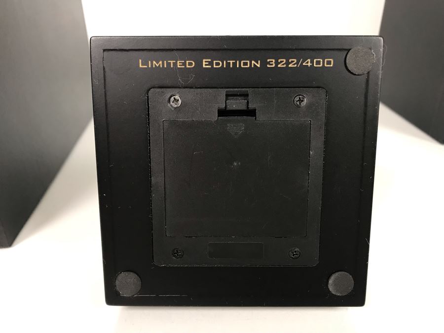 Rare Limited Edition Of 400 Warner Brothers Bros Executive Crystal Lighted Globe Ball With Box [Photo 3]