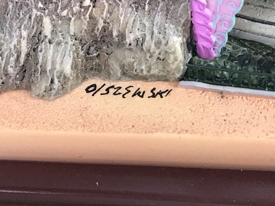 Rare HAND SIGNED By Robert Olszewski First Edition Disneyland's Mr. Toad's Wild Ride Alice In Wonderland Attraction Miniature Replica With Certificate Of Authenticity And Box DL1009 The Art Of Disney Theme Parks (Estimate $600-$1,000) [Photo 17]