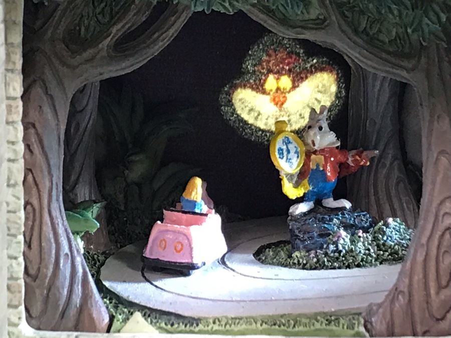 Rare HAND SIGNED By Robert Olszewski First Edition Disneyland's Mr. Toad's Wild Ride Alice In Wonderland Attraction Miniature Replica With Certificate Of Authenticity And Box DL1009 The Art Of Disney Theme Parks (Estimate $600-$1,000) [Photo 2]