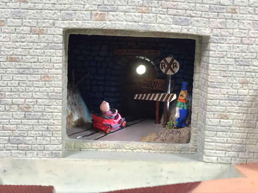 Rare HAND SIGNED By Robert Olszewski First Edition Disneyland's Mr. Toad's Wild Ride Alice In Wonderland Attraction Miniature Replica With Certificate Of Authenticity And Box DL1009 The Art Of Disney Theme Parks (Estimate $600-$1,000) [Photo 3]