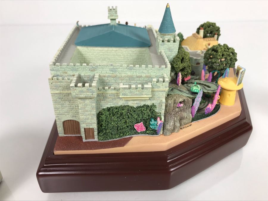 Rare HAND SIGNED By Robert Olszewski First Edition Disneyland's Mr. Toad's Wild Ride Alice In Wonderland Attraction Miniature Replica With Certificate Of Authenticity And Box DL1009 The Art Of Disney Theme Parks (Estimate $600-$1,000) [Photo 19]