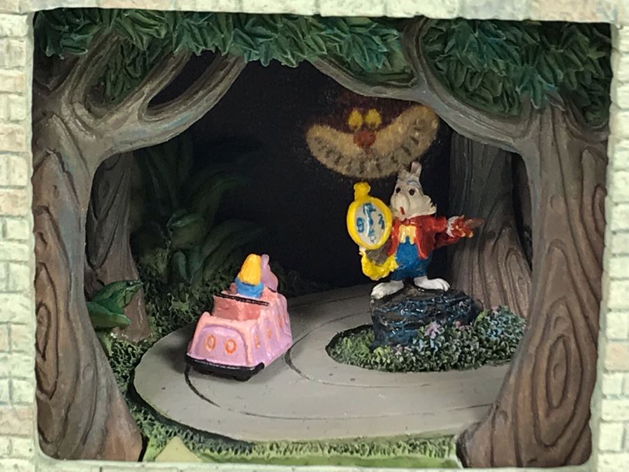 Rare HAND SIGNED By Robert Olszewski First Edition Disneyland's Mr. Toad's Wild Ride Alice In Wonderland Attraction Miniature Replica With Certificate Of Authenticity And Box DL1009 The Art Of Disney Theme Parks (Estimate $600-$1,000) [Photo 11]