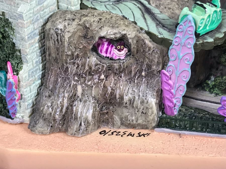 Rare HAND SIGNED By Robert Olszewski First Edition Disneyland's Mr. Toad's Wild Ride Alice In Wonderland Attraction Miniature Replica With Certificate Of Authenticity And Box DL1009 The Art Of Disney Theme Parks (Estimate $600-$1,000) [Photo 16]