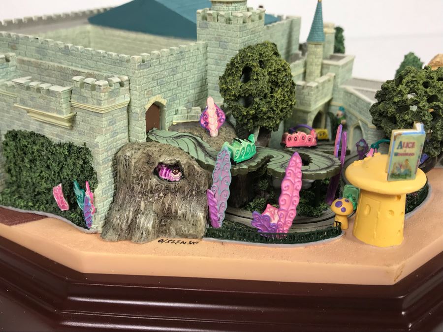 Rare HAND SIGNED By Robert Olszewski First Edition Disneyland's Mr. Toad's Wild Ride Alice In Wonderland Attraction Miniature Replica With Certificate Of Authenticity And Box DL1009 The Art Of Disney Theme Parks (Estimate $600-$1,000) [Photo 15]