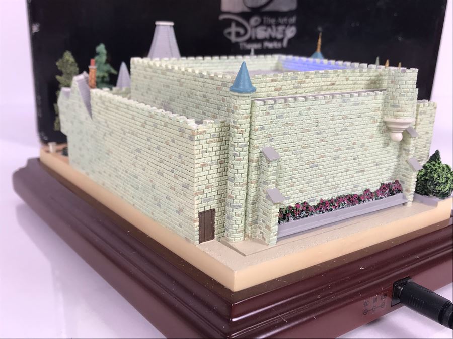 Rare HAND SIGNED By Robert Olszewski First Edition Disneyland's Snow White's Scary Adventure Fantasyland Attraction Miniature Replica With 2 Scenes, Certificate Of Authenticity And Box DL1010 (Last One Sold For $1,500) [Photo 14]