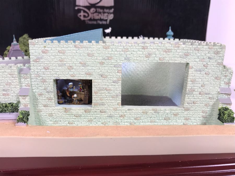 Rare HAND SIGNED By Robert Olszewski First Edition Disneyland's Pinocchio's Daring Journey Fantasyland Attraction Miniature Replica With 2 Scenes, Certificate Of Authenticity And Box DL1011 (Last One Sold For $1,700) [Photo 24]