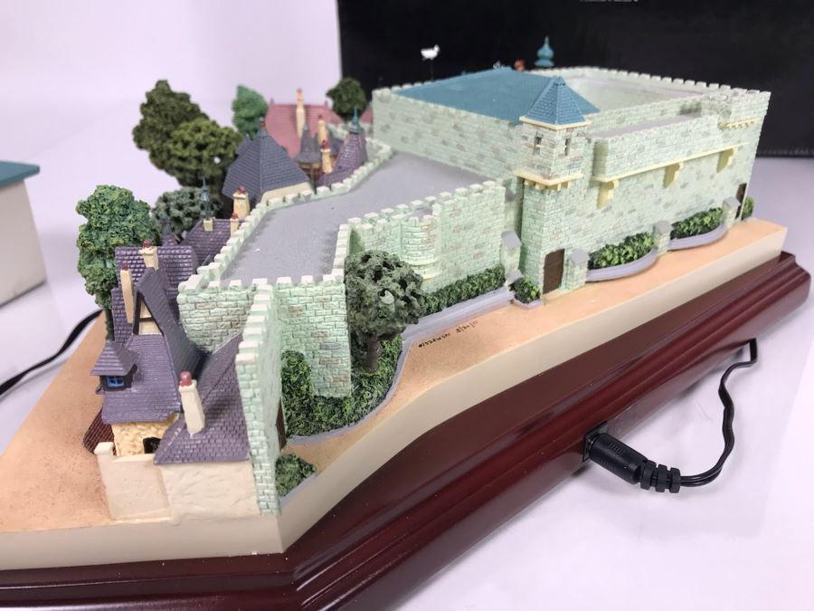 Rare HAND SIGNED By Robert Olszewski First Edition Disneyland's Pinocchio's Daring Journey Fantasyland Attraction Miniature Replica With 2 Scenes, Certificate Of Authenticity And Box DL1011 (Last One Sold For $1,700) [Photo 20]