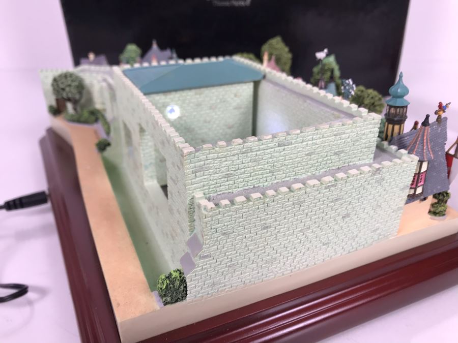 Rare HAND SIGNED By Robert Olszewski First Edition Disneyland's Pinocchio's Daring Journey Fantasyland Attraction Miniature Replica With 2 Scenes, Certificate Of Authenticity And Box DL1011 (Last One Sold For $1,700) [Photo 32]