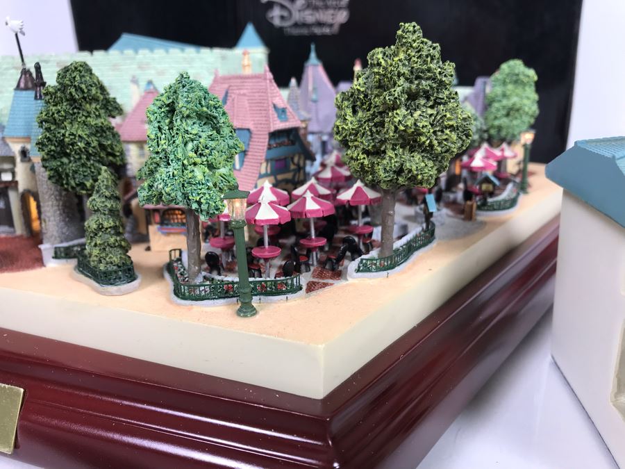 Rare HAND SIGNED By Robert Olszewski First Edition Disneyland's Pinocchio's Daring Journey Fantasyland Attraction Miniature Replica With 2 Scenes, Certificate Of Authenticity And Box DL1011 (Last One Sold For $1,700) [Photo 11]