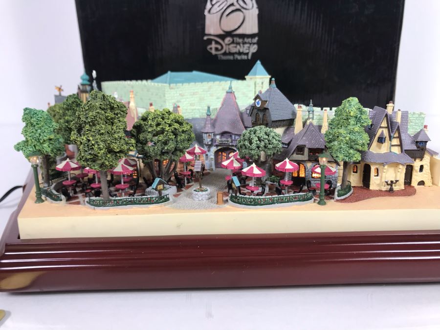 Rare HAND SIGNED By Robert Olszewski First Edition Disneyland's Pinocchio's Daring Journey Fantasyland Attraction Miniature Replica With 2 Scenes, Certificate Of Authenticity And Box DL1011 (Last One Sold For $1,700) [Photo 13]