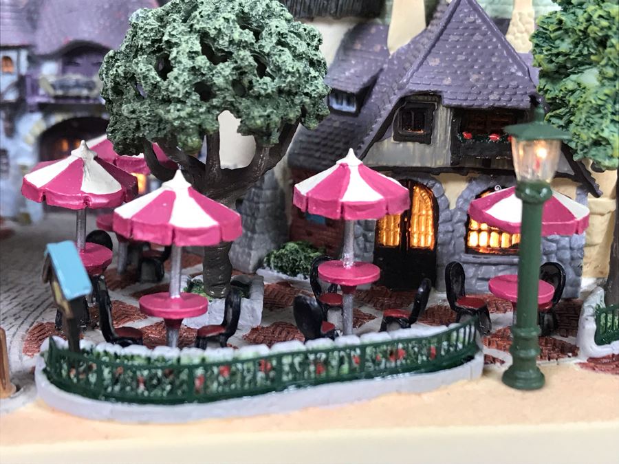 Rare HAND SIGNED By Robert Olszewski First Edition Disneyland's Pinocchio's Daring Journey Fantasyland Attraction Miniature Replica With 2 Scenes, Certificate Of Authenticity And Box DL1011 (Last One Sold For $1,700) [Photo 17]