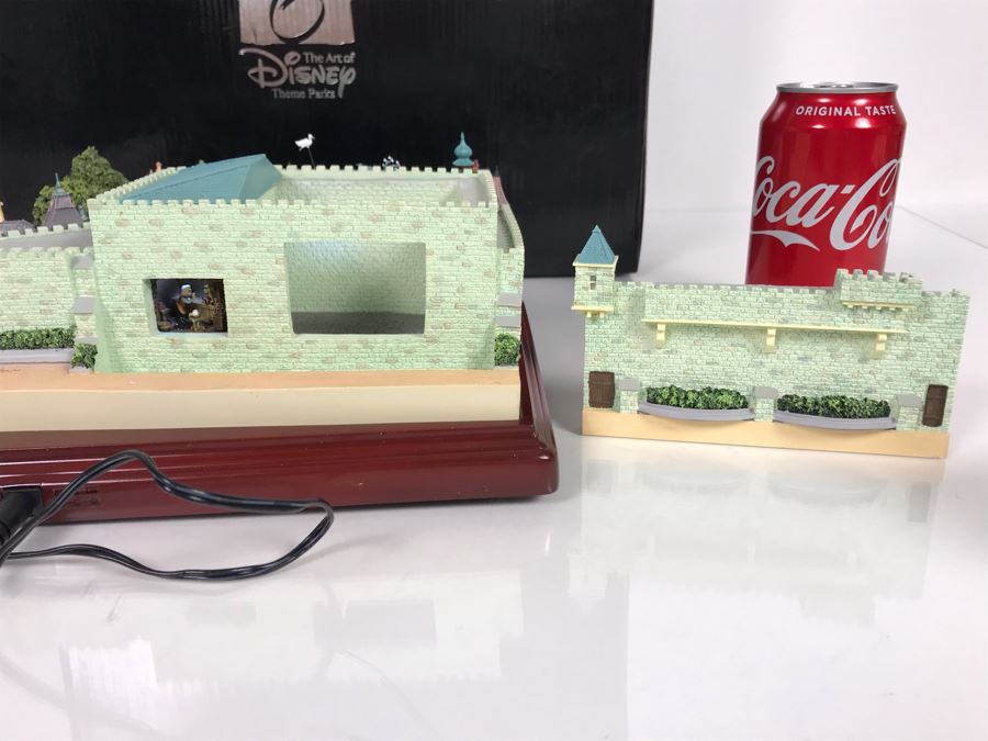 Rare HAND SIGNED By Robert Olszewski First Edition Disneyland's Pinocchio's Daring Journey Fantasyland Attraction Miniature Replica With 2 Scenes, Certificate Of Authenticity And Box DL1011 (Last One Sold For $1,700) [Photo 23]