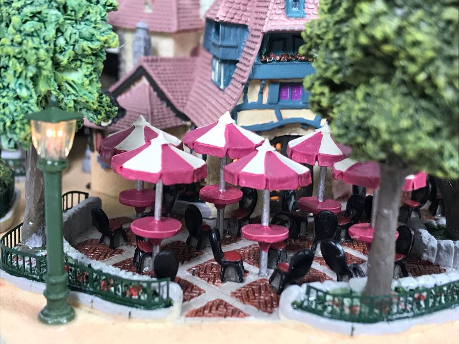 Rare HAND SIGNED By Robert Olszewski First Edition Disneyland's Pinocchio's Daring Journey Fantasyland Attraction Miniature Replica With 2 Scenes, Certificate Of Authenticity And Box DL1011 (Last One Sold For $1,700) [Photo 14]