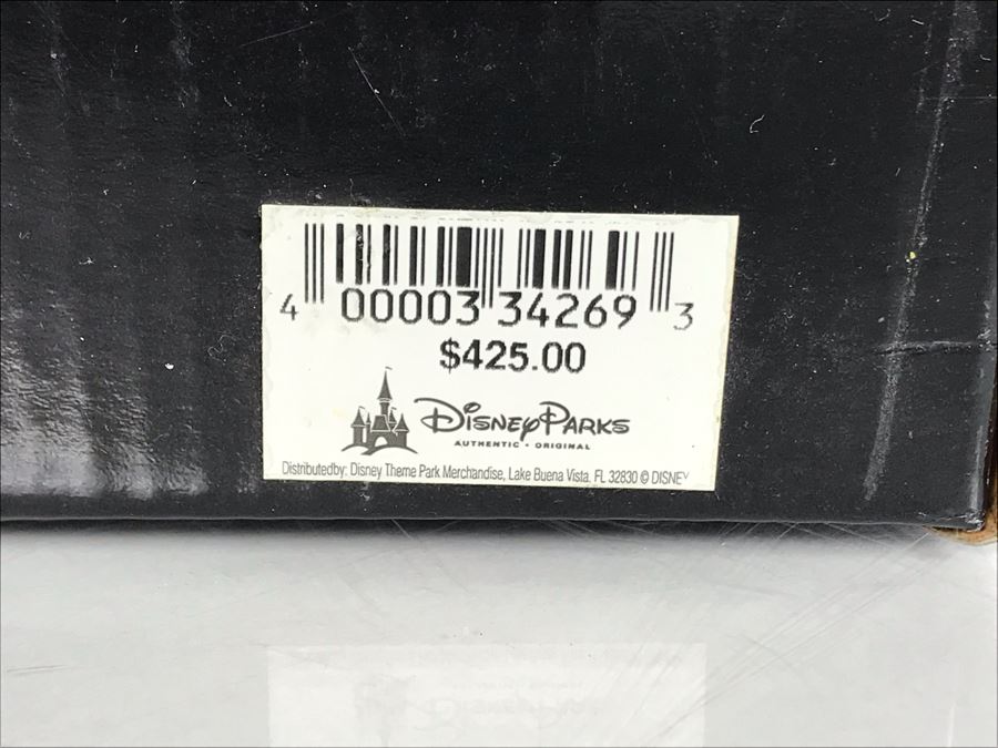Rare HAND SIGNED By Robert Olszewski First Edition Disneyland's Pinocchio's Daring Journey Fantasyland Attraction Miniature Replica With 2 Scenes, Certificate Of Authenticity And Box DL1011 (Last One Sold For $1,700) [Photo 39]