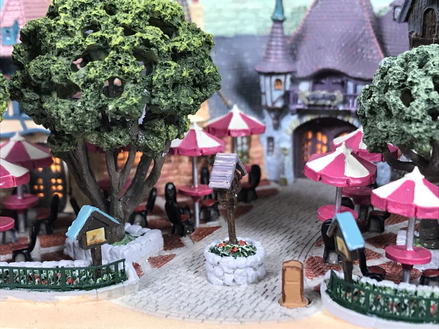 Rare HAND SIGNED By Robert Olszewski First Edition Disneyland's Pinocchio's Daring Journey Fantasyland Attraction Miniature Replica With 2 Scenes, Certificate Of Authenticity And Box DL1011 (Last One Sold For $1,700) [Photo 15]