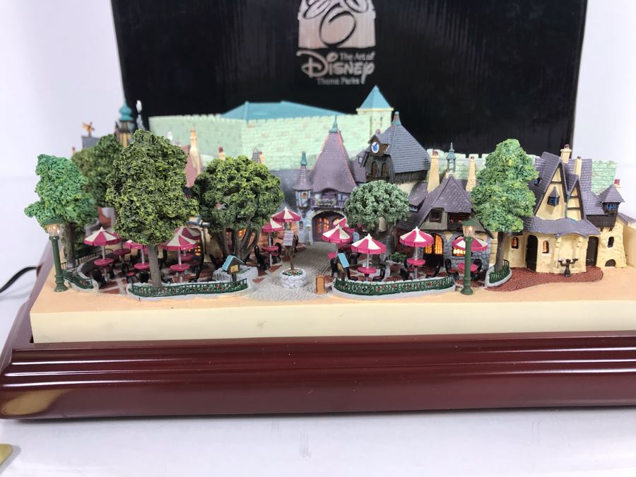 Rare HAND SIGNED By Robert Olszewski First Edition Disneyland's Pinocchio's Daring Journey Fantasyland Attraction Miniature Replica With 2 Scenes, Certificate Of Authenticity And Box DL1011 (Last One Sold For $1,700) [Photo 12]