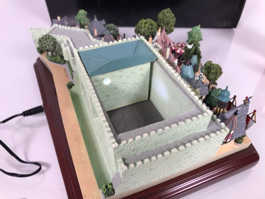 Rare HAND SIGNED By Robert Olszewski First Edition Disneyland's Pinocchio's Daring Journey Fantasyland Attraction Miniature Replica With 2 Scenes, Certificate Of Authenticity And Box DL1011 (Last One Sold For $1,700) [Photo 33]