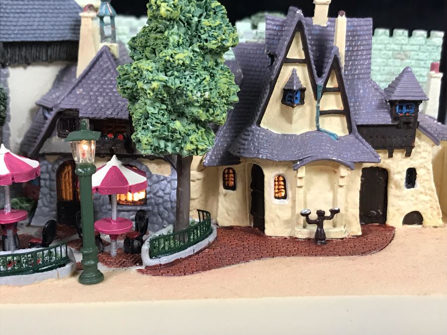 Rare HAND SIGNED By Robert Olszewski First Edition Disneyland's Pinocchio's Daring Journey Fantasyland Attraction Miniature Replica With 2 Scenes, Certificate Of Authenticity And Box DL1011 (Last One Sold For $1,700) [Photo 18]