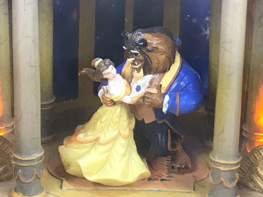 Robert Olszewski Disney's Belle Dances With The Beast From Beauty And The Beast Scene Gallery Of Light With Certificate Of Authenticity And Box DP-GL004 (Estimate $100-$200) [Photo 4]