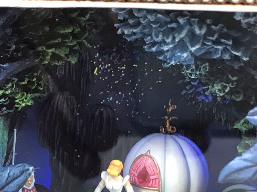 Robert Olszewski Disney's Cinderella's Pumpkin Coach Scene Gallery Of Light With Certificate Of Authenticity And Box DP-GL002 (Estimate $250-$350) [Photo 6]
