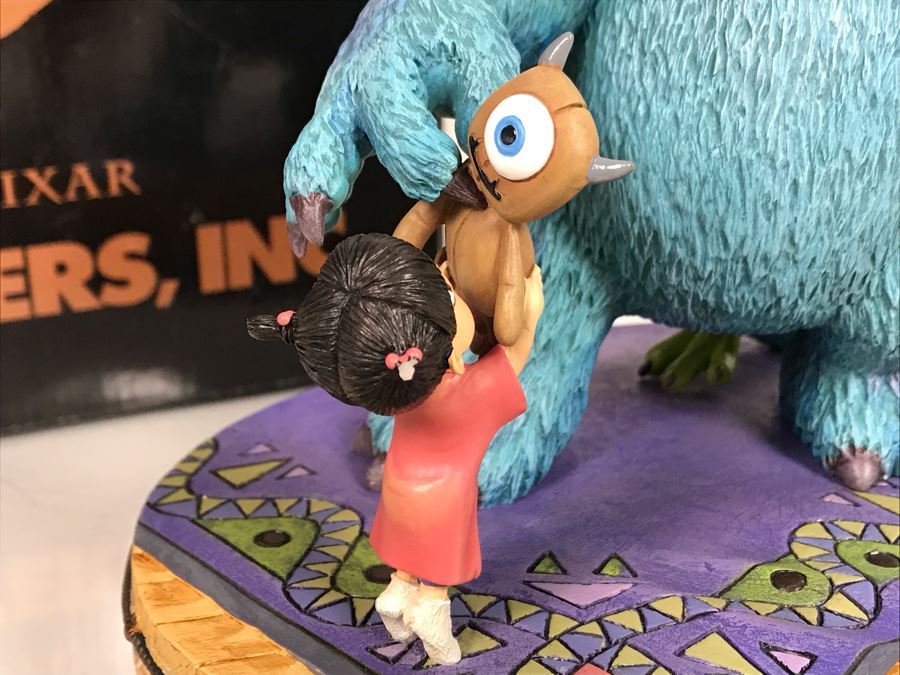 The Art Of Disney Monsters, Inc. Sculpture By Mark And Rita Dornan With Certificate Of Authenticity And Box [Photo 6]