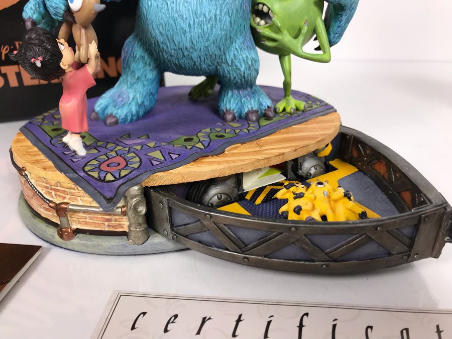 The Art Of Disney Monsters, Inc. Sculpture By Mark And Rita Dornan With Certificate Of Authenticity And Box [Photo 8]